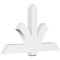 Ekena Millwork Redmond Architectural Grade PVC Gable Bracket, 60"W x 35"H x 4"D x 6"F, 14/12 Pitch GBP060X35X0406RED00 - alternate 1
